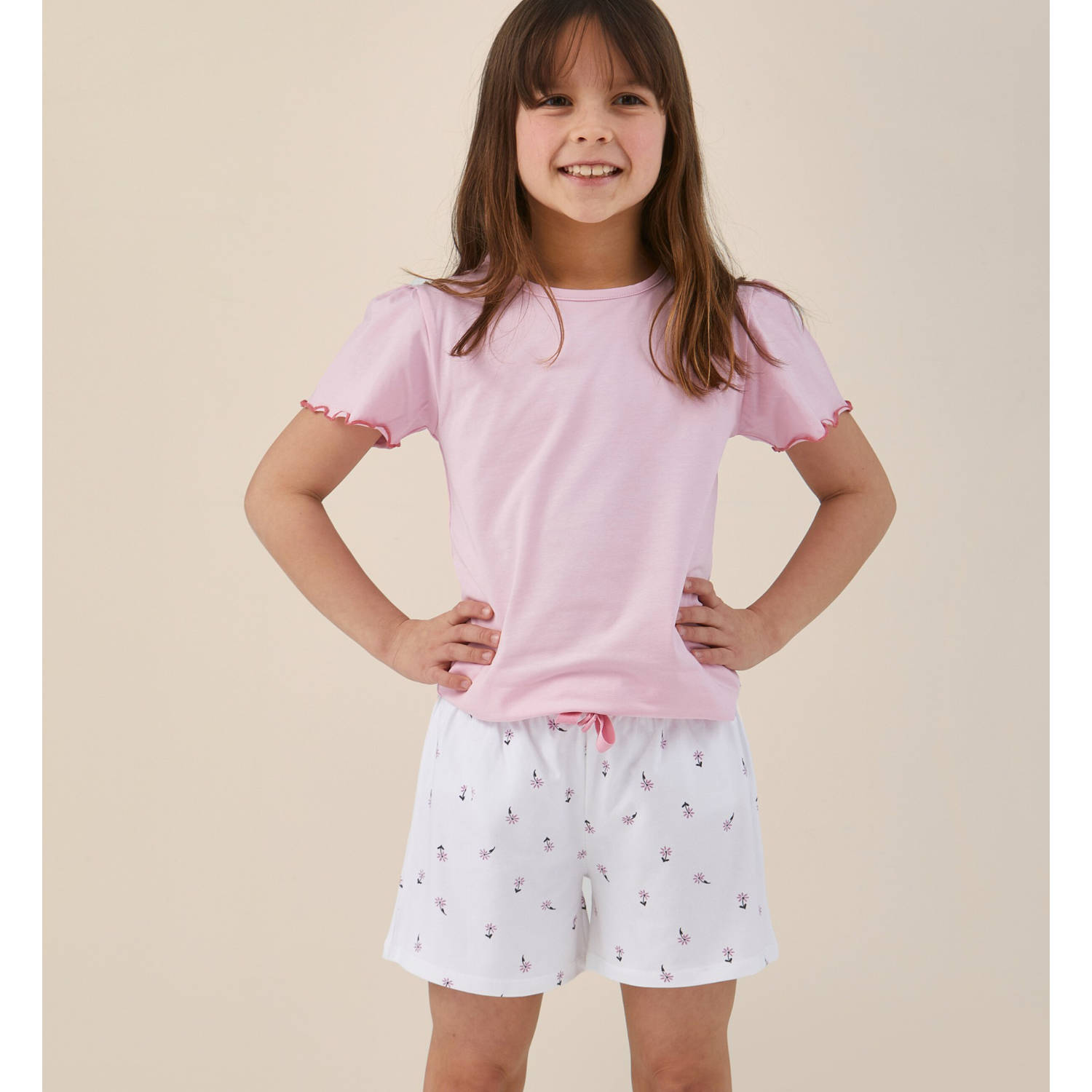 Little Label shortama roze