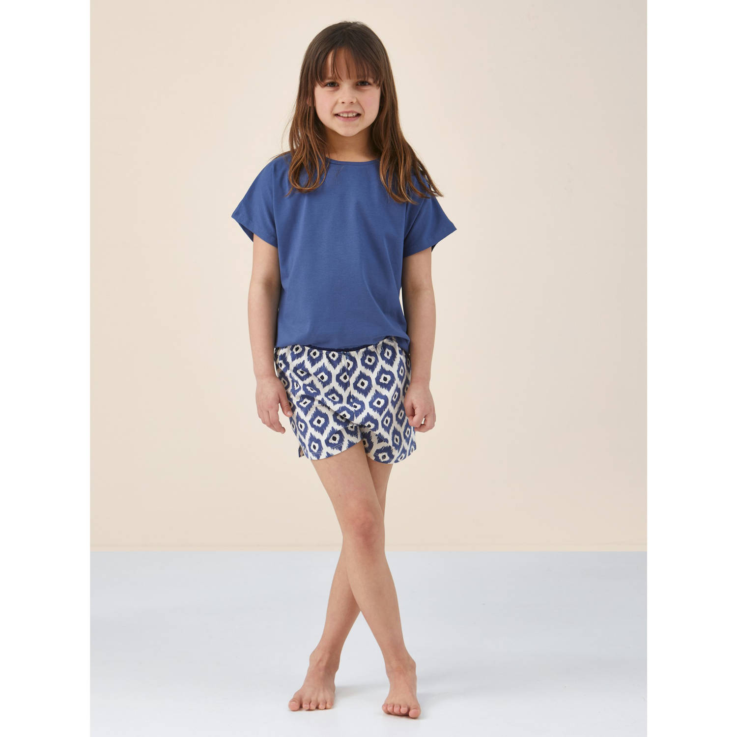 Little Label shortama blauw