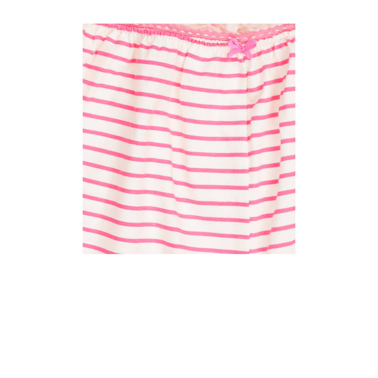 Little Label shortama roze wit