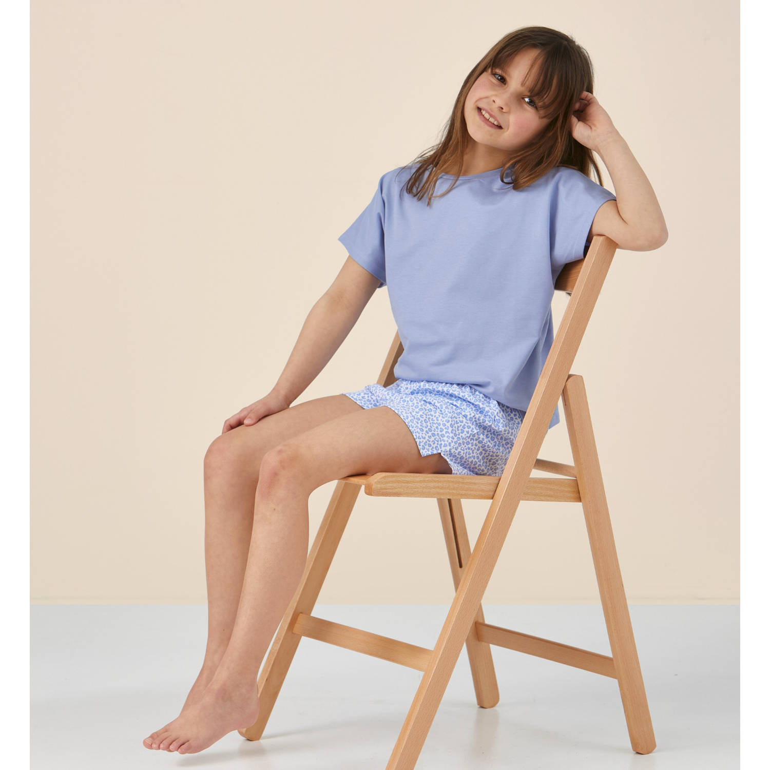 Little Label shortama blauw