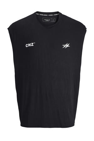 sportsinglet CNZ zwart/wit