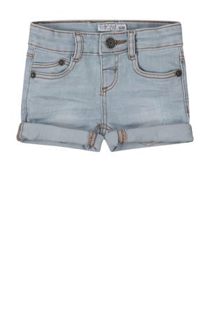 denim short light blue denim