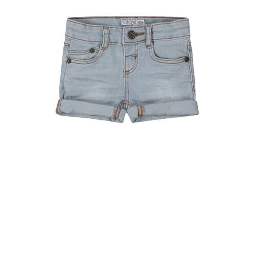 Dirkje denim short light blue denim afbeelding