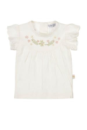 blousetop ecru broderie