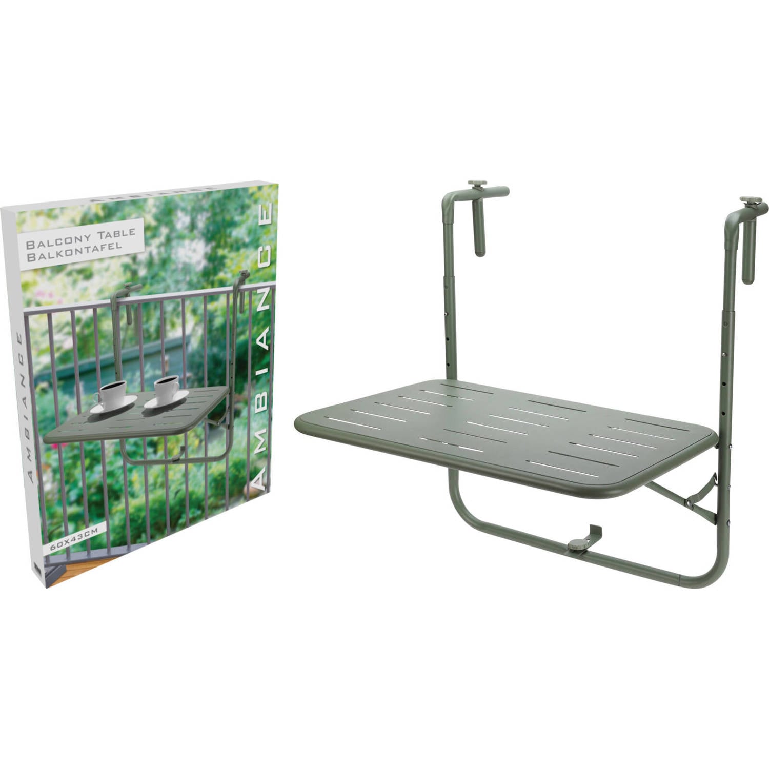 Pro Garden balkontafel 60x43x70 cm