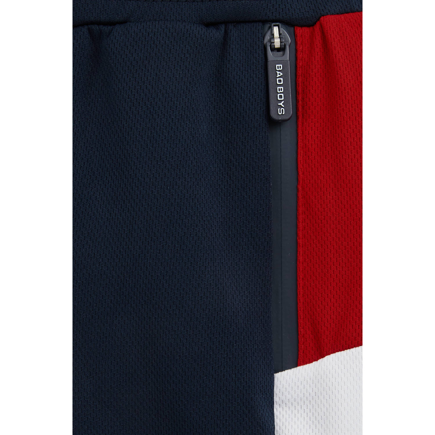 WE Fashion Bad Boys regular fit sweatshort donkerblauw