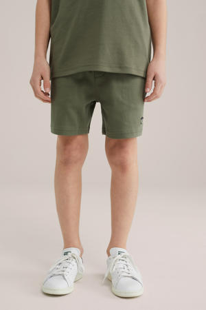 sweatshort donkergroen
