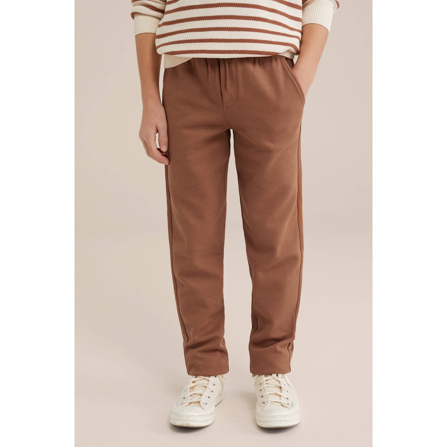 WE Fashion Blue Ridge sweatpants bruin