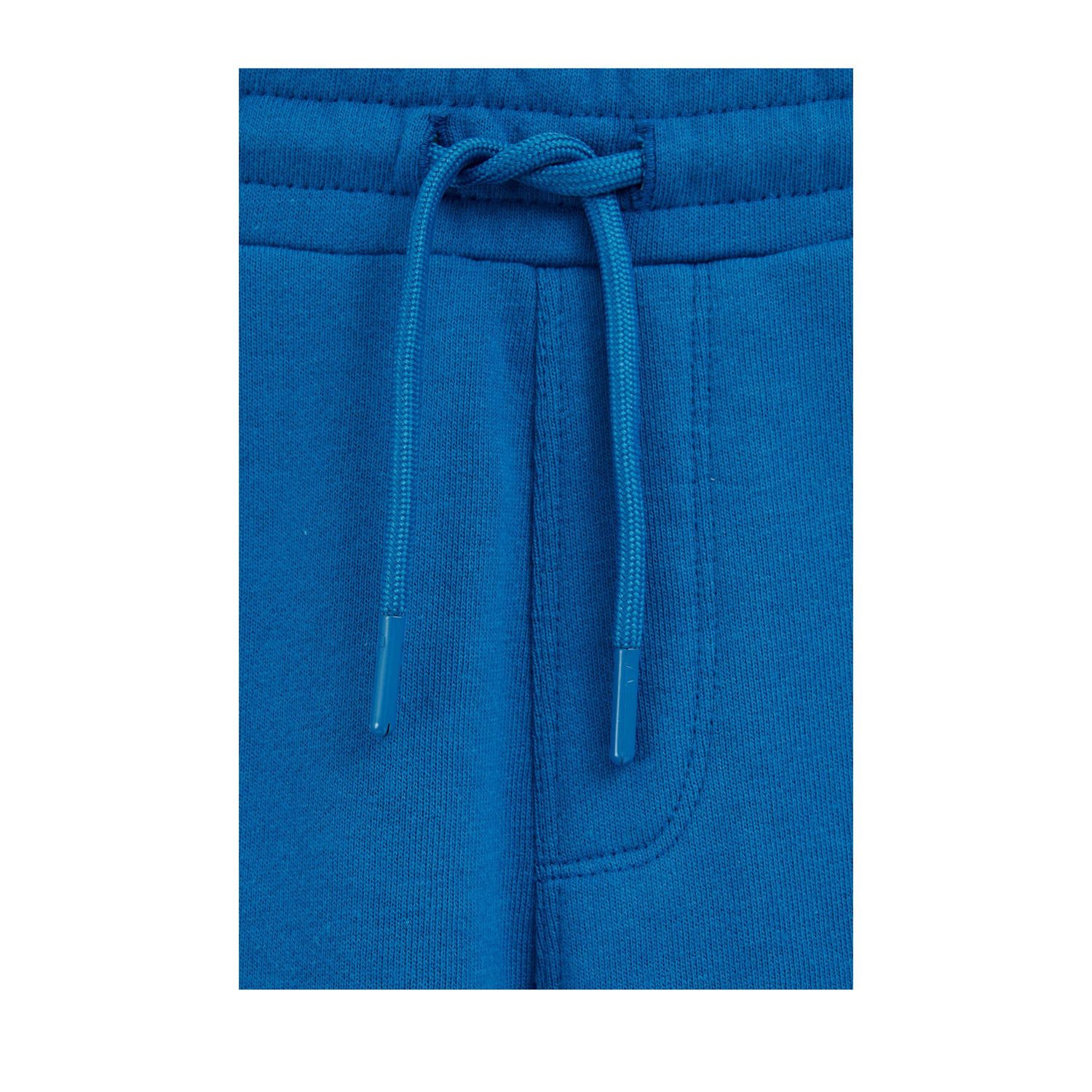 WE Fashion Blue Ridge sweatshort blauw