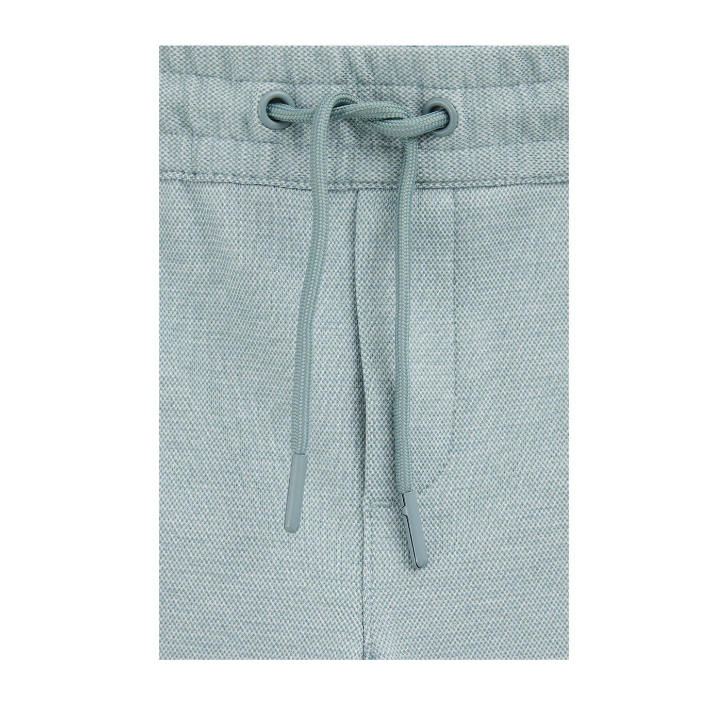 WE Fashion casual short lichtblauw melange