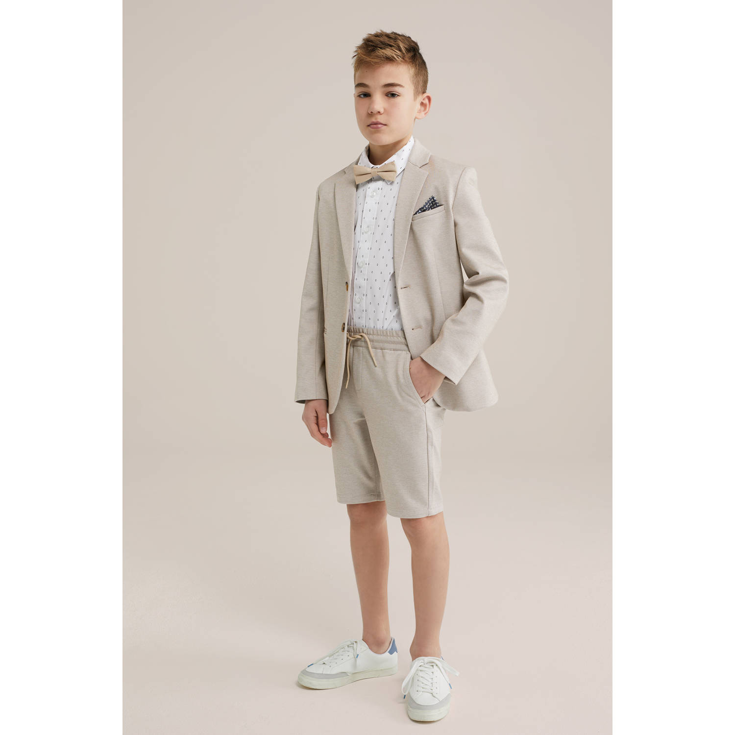 WE Fashion casual short beige