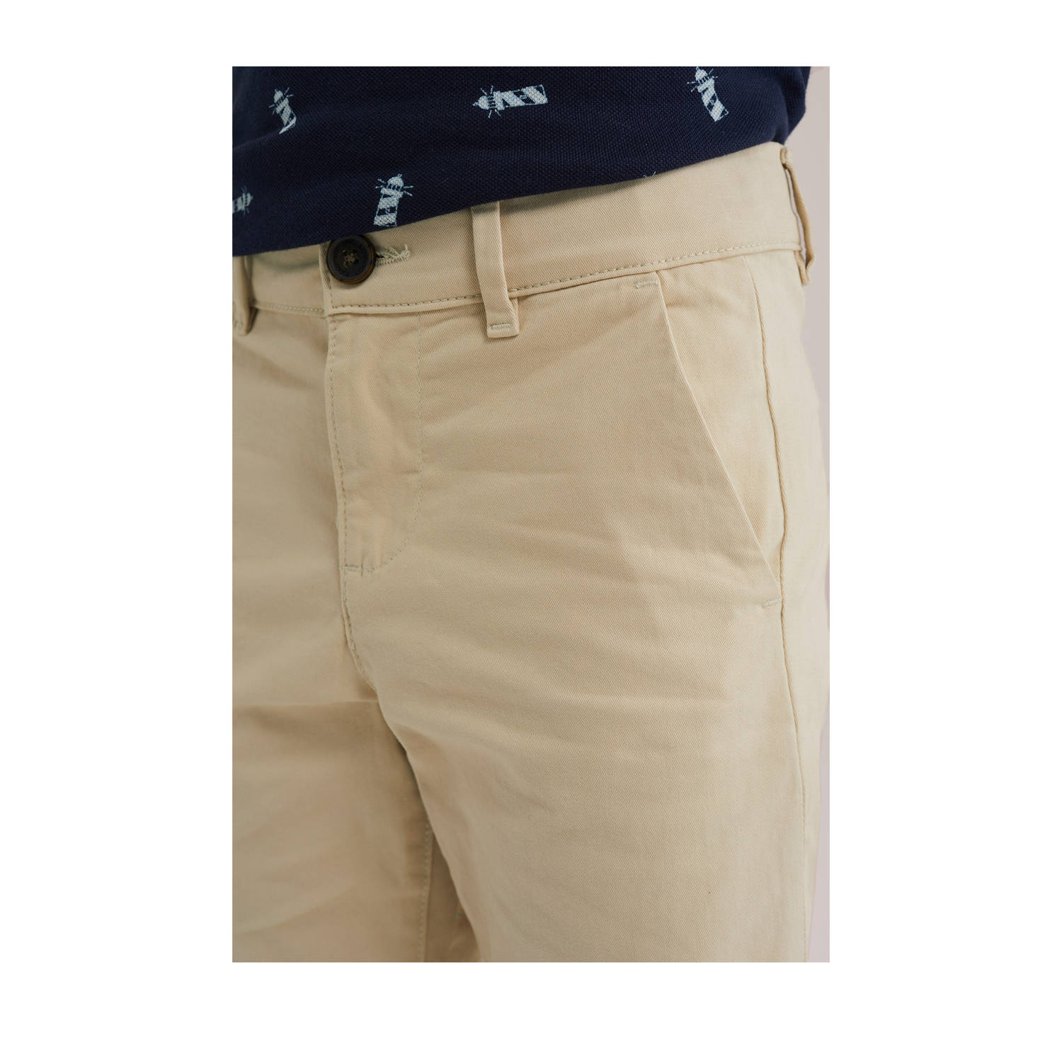 WE Fashion Blue Ridge chino short beige