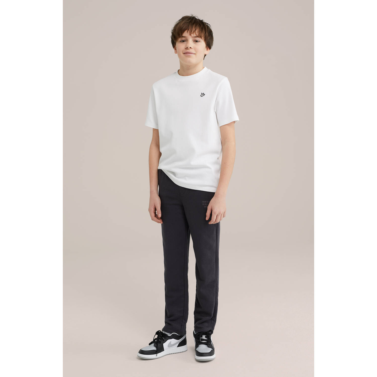 WE Fashion Blue Ridge sweatpant antraciet