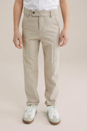 thumbnail: WE Fashion slim pantalon beige