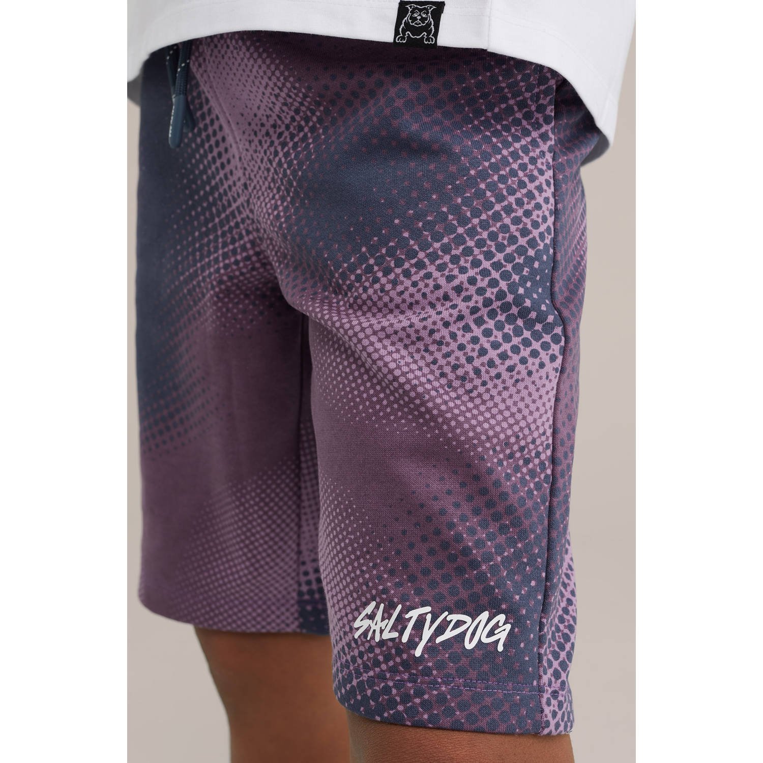 WE Fashion sweatshort paars