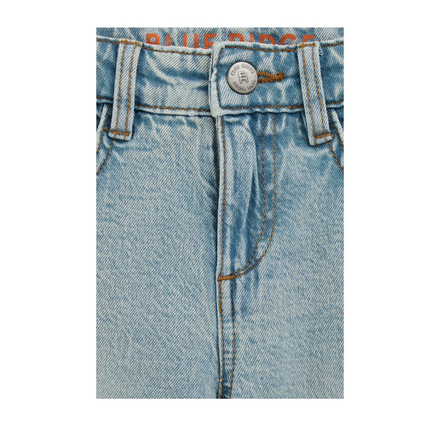 WE Fashion Blue Ridge tapered jeans light blue denim