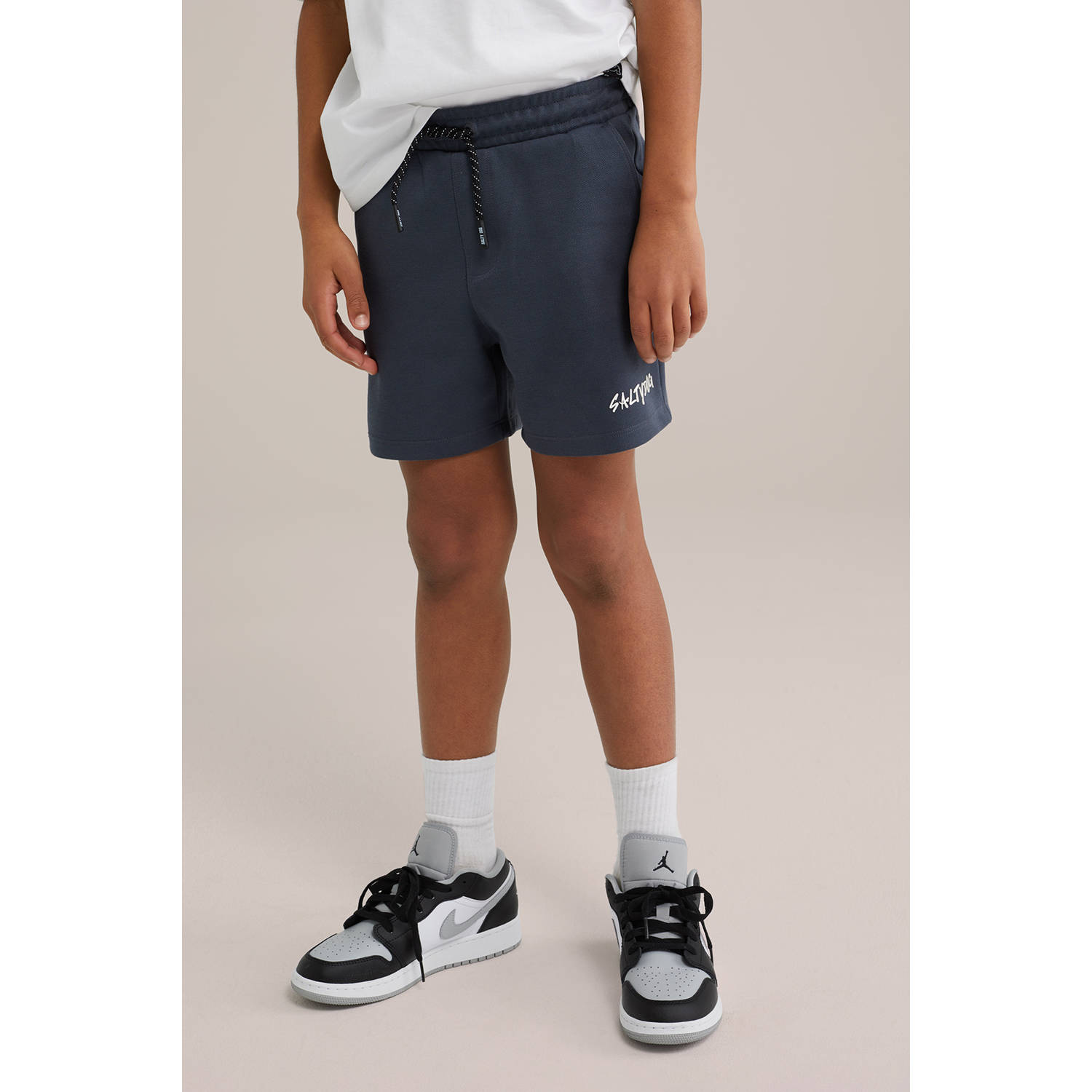 Salty Dog sweatshort grijs