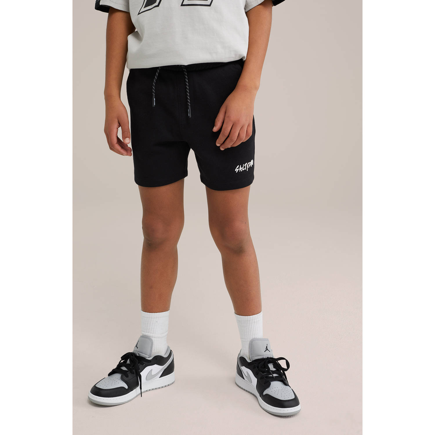 Salty Dog sweatshort zwart
