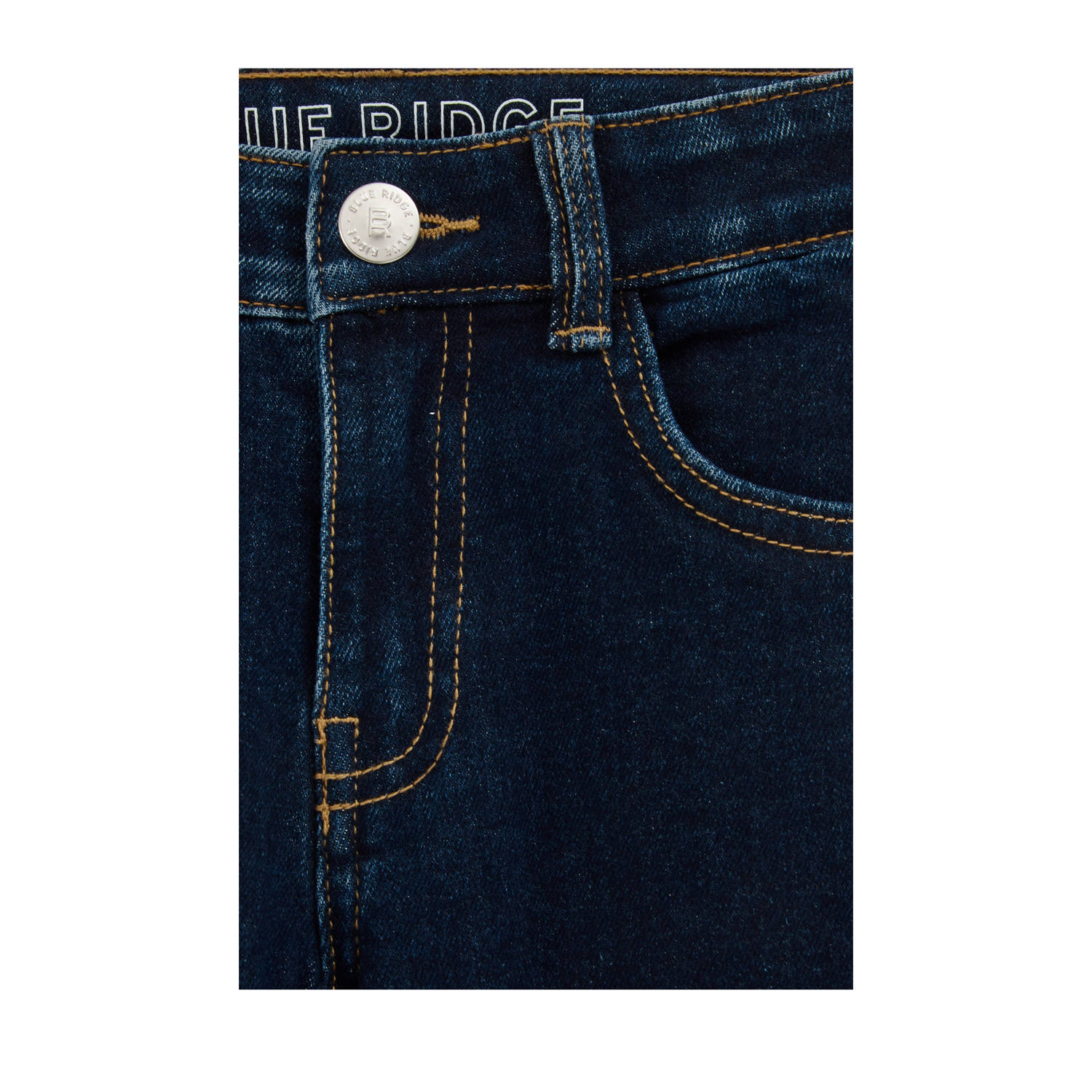WE Fashion Blue Ridge regular fit jeans dark blue denim