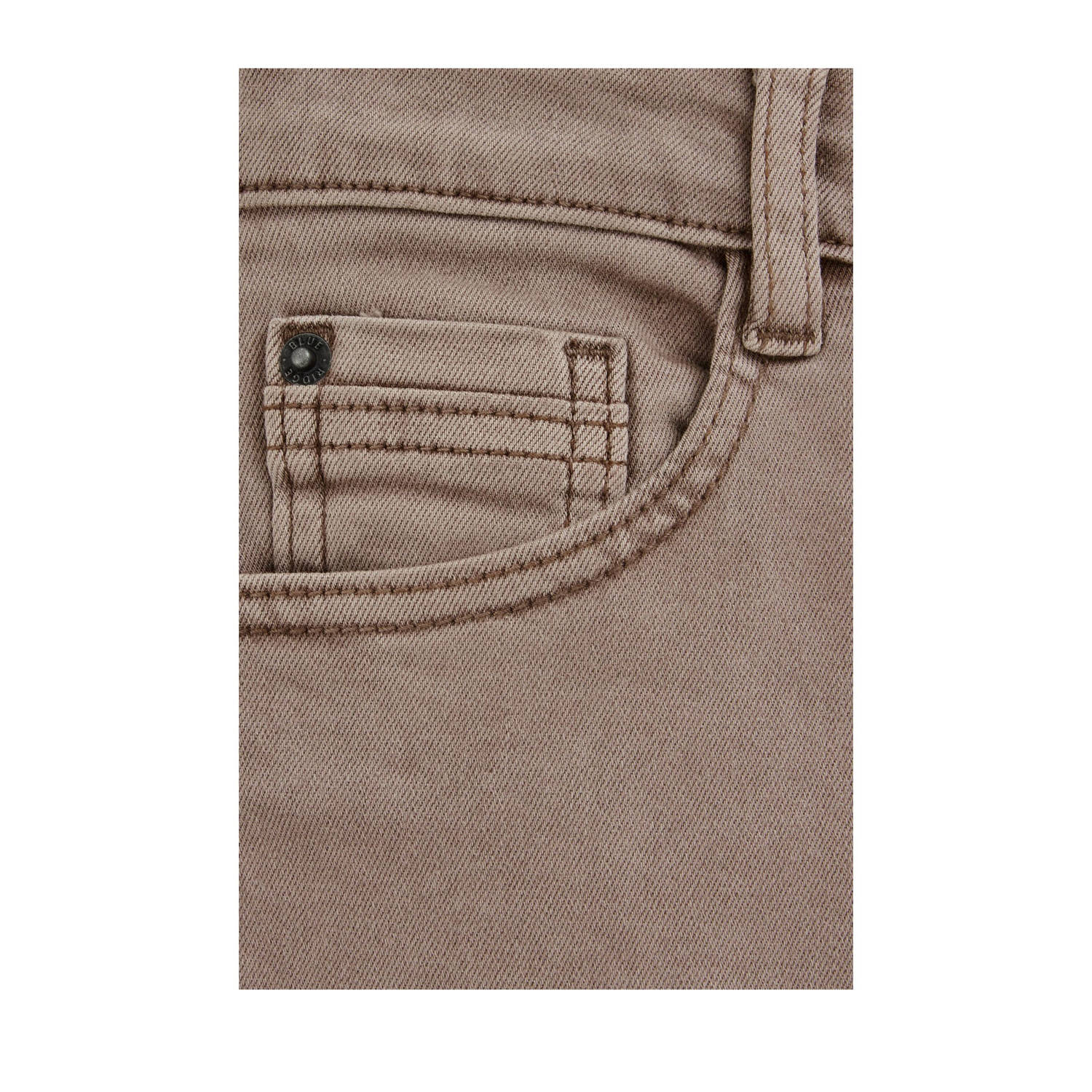 WE Fashion Blue Ridge regular waist regular fit jeans bruin