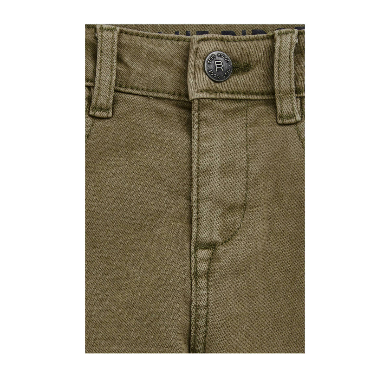 regular waist regular fit jeans kaki