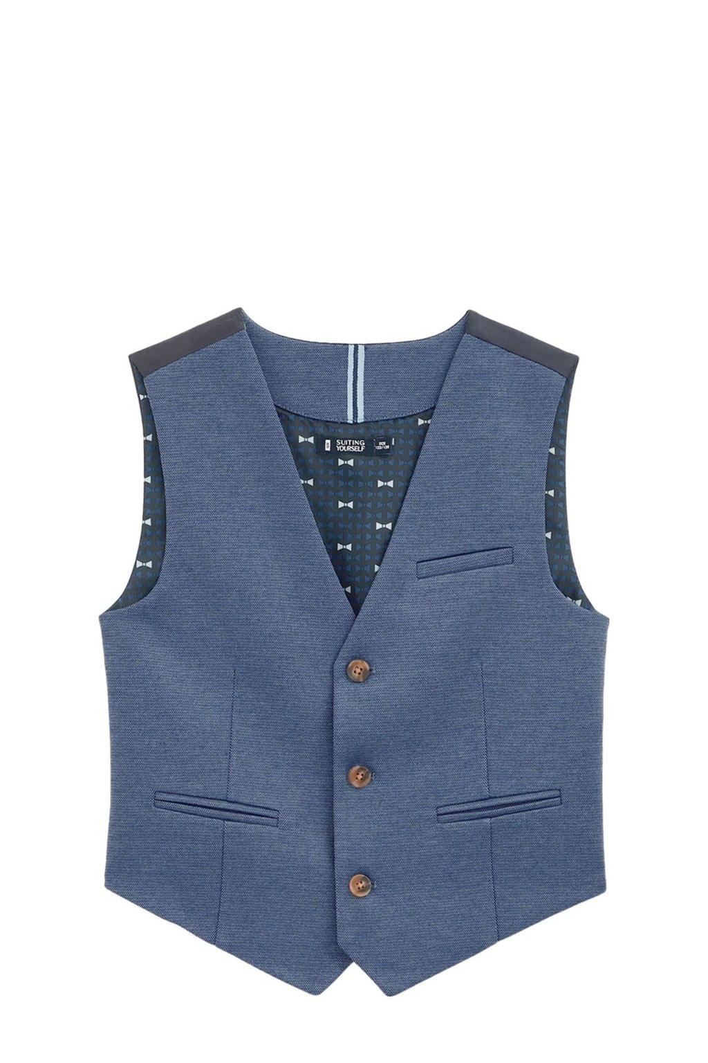 WE Fashion gilet blauw