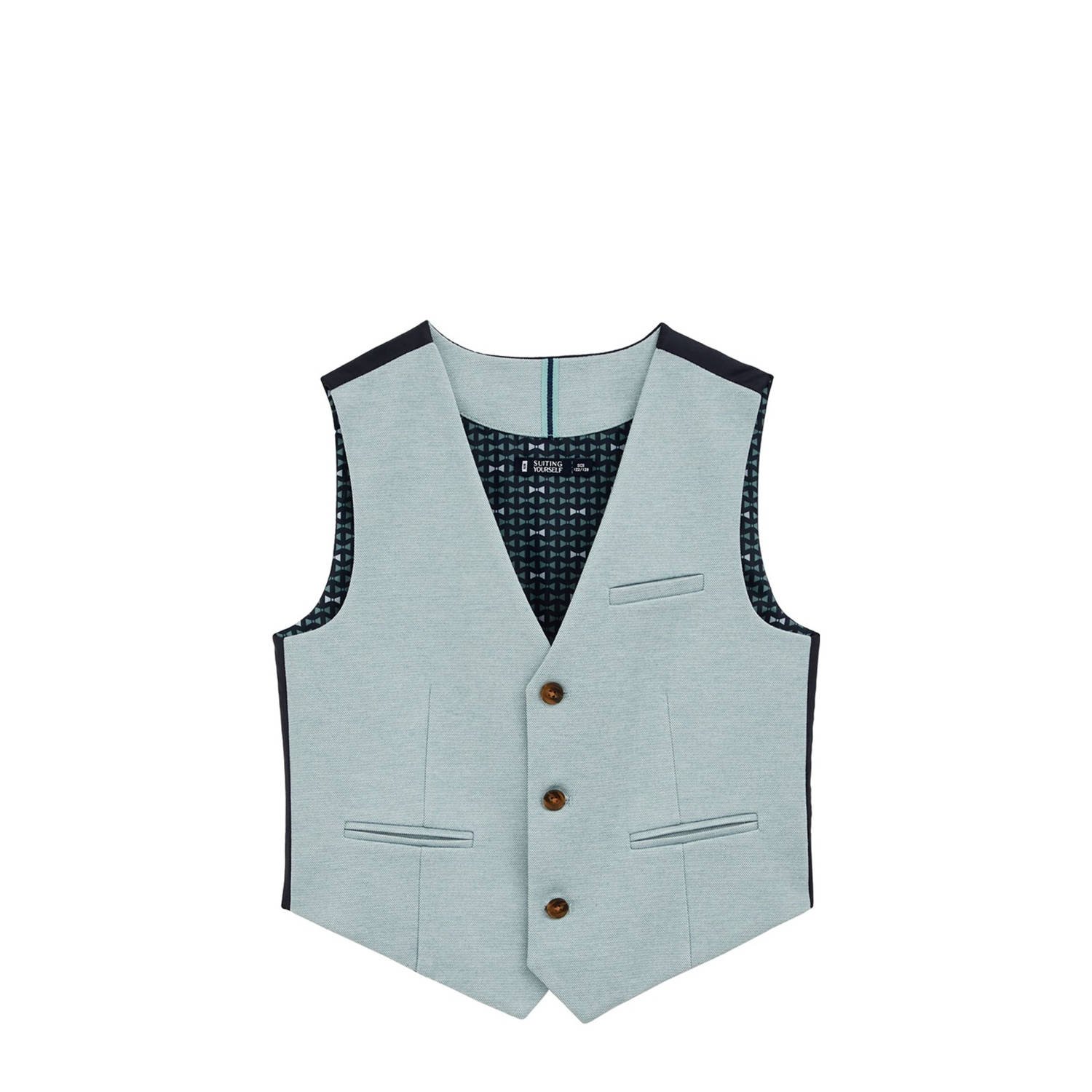 WE Fashion gilet lichtgroen