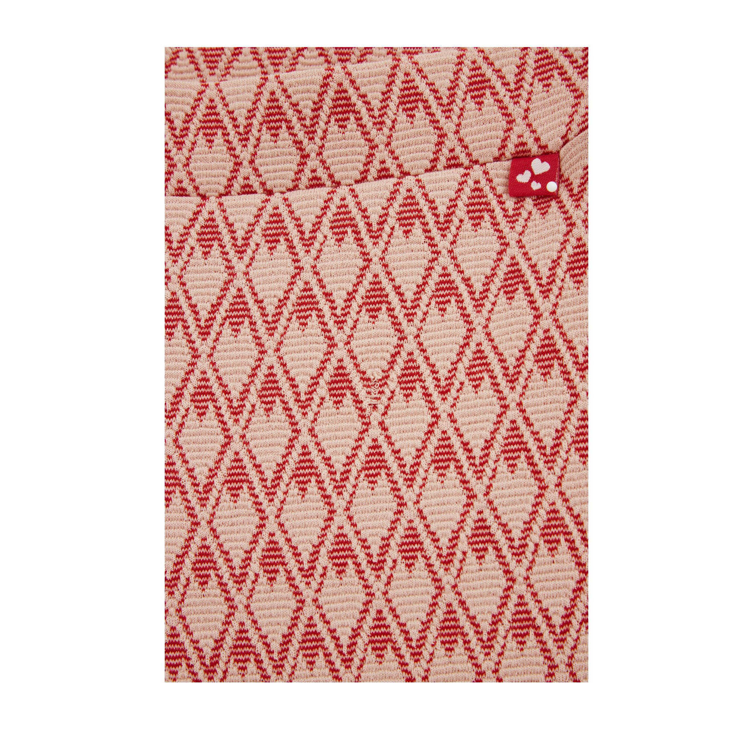 WE Fashion flared broek rood