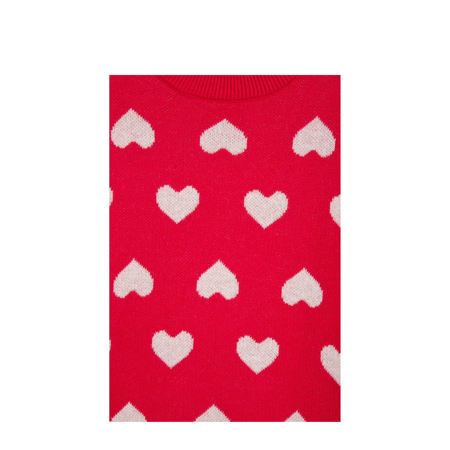 WE Fashion gebreide trui rood