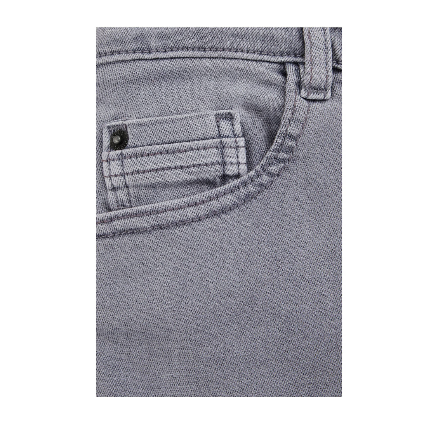 regular waist regular fit jeans grijsblauw