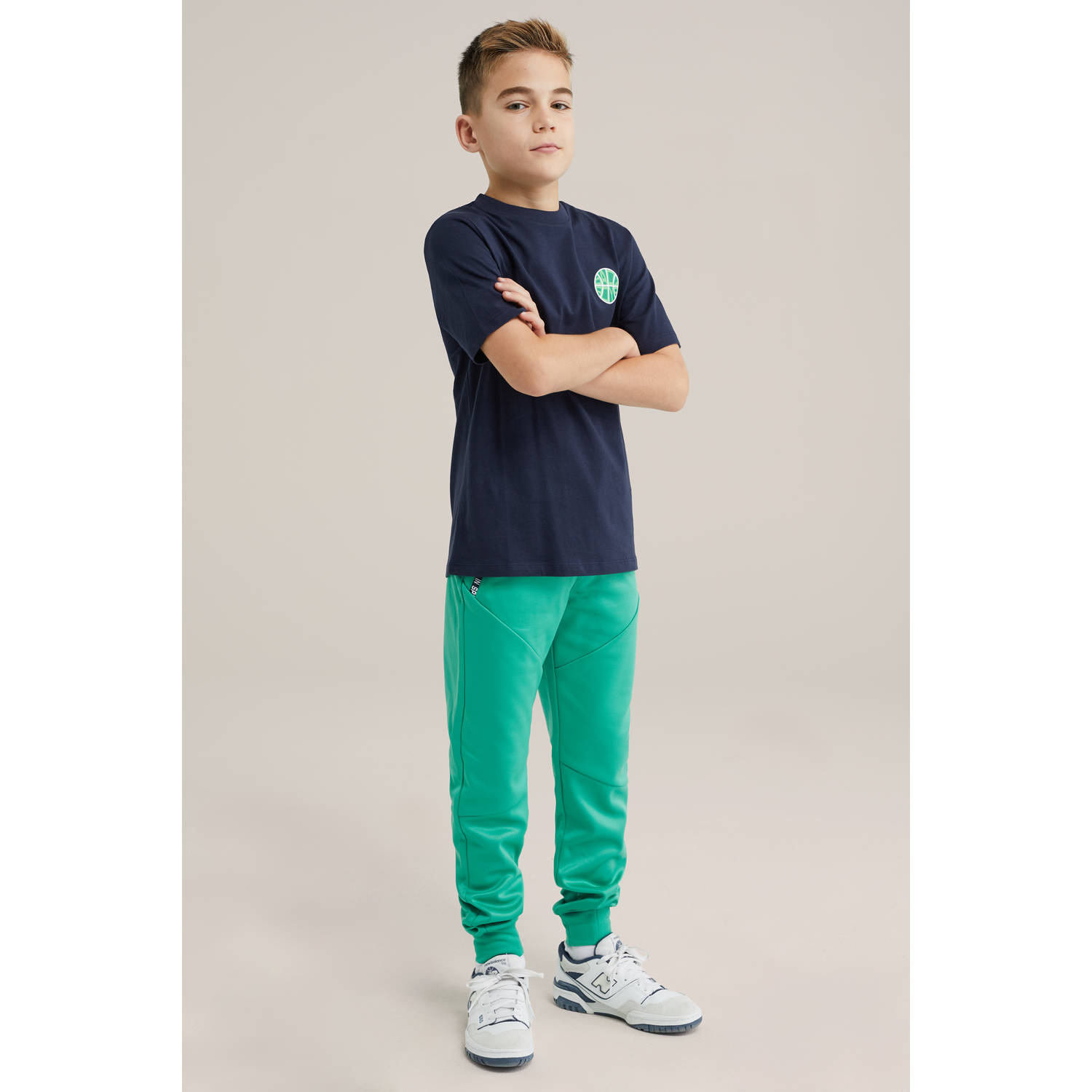 slim joggingbroek groen