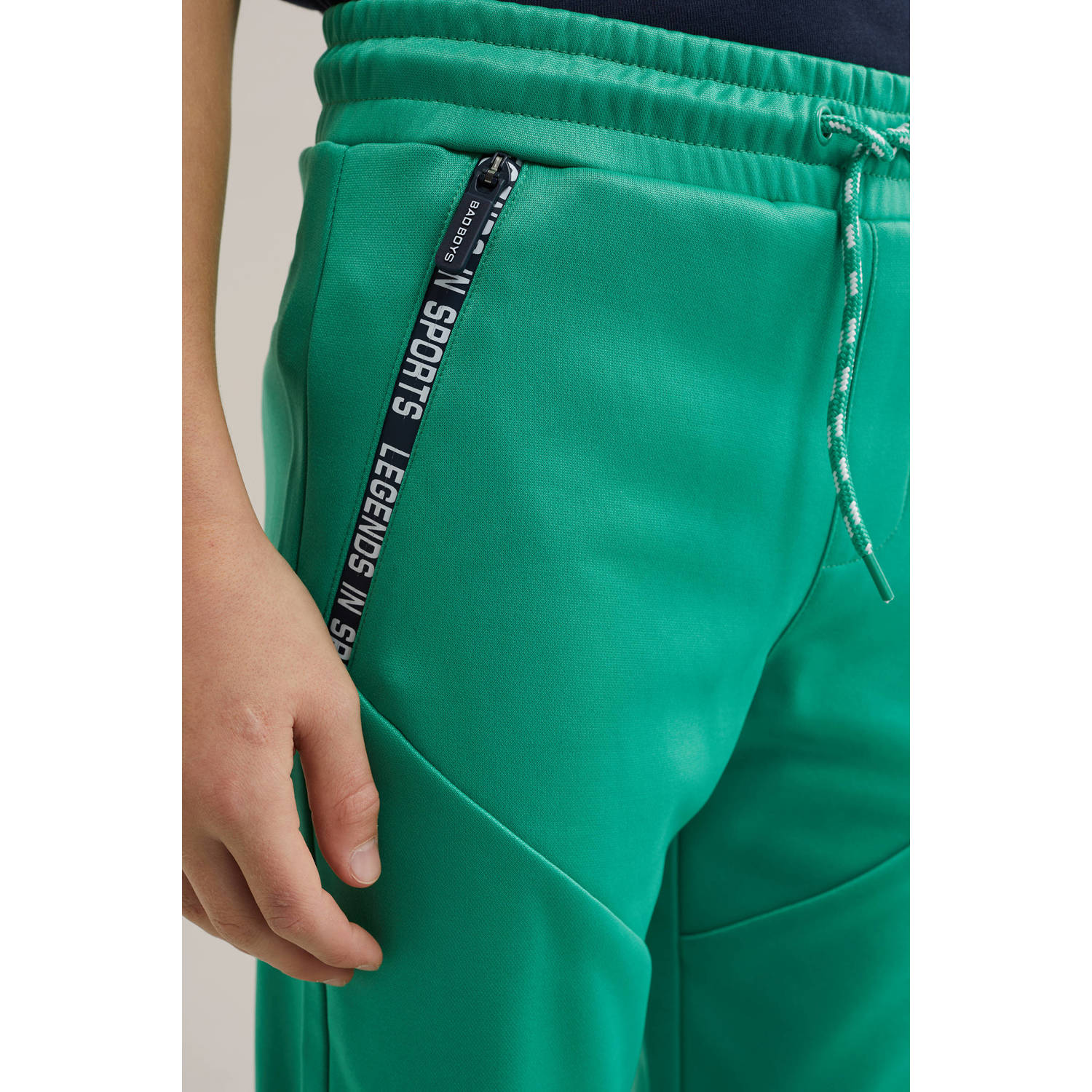 slim joggingbroek groen
