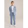 WE Fashion colbert lichtblauw melange