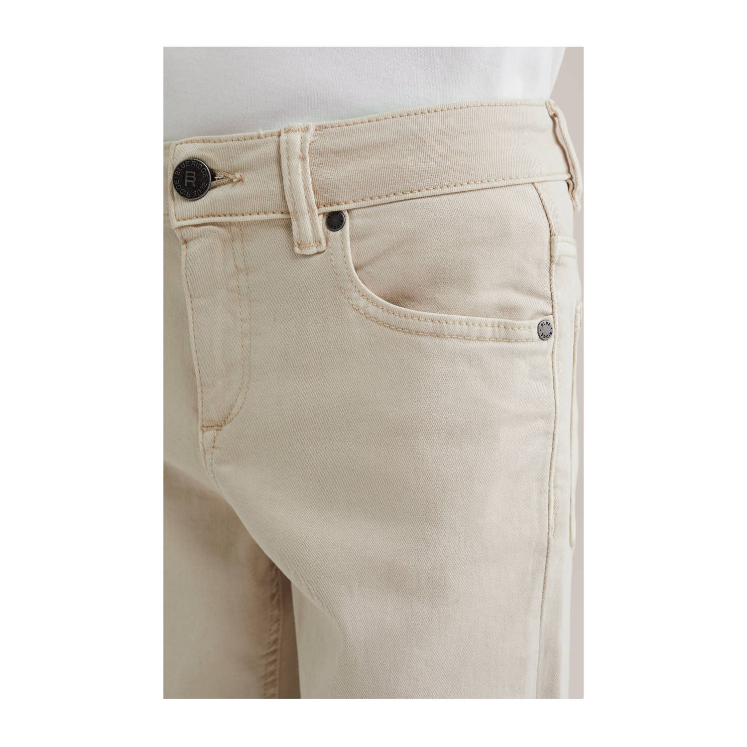 WE Fashion Blue Ridge denim short beige