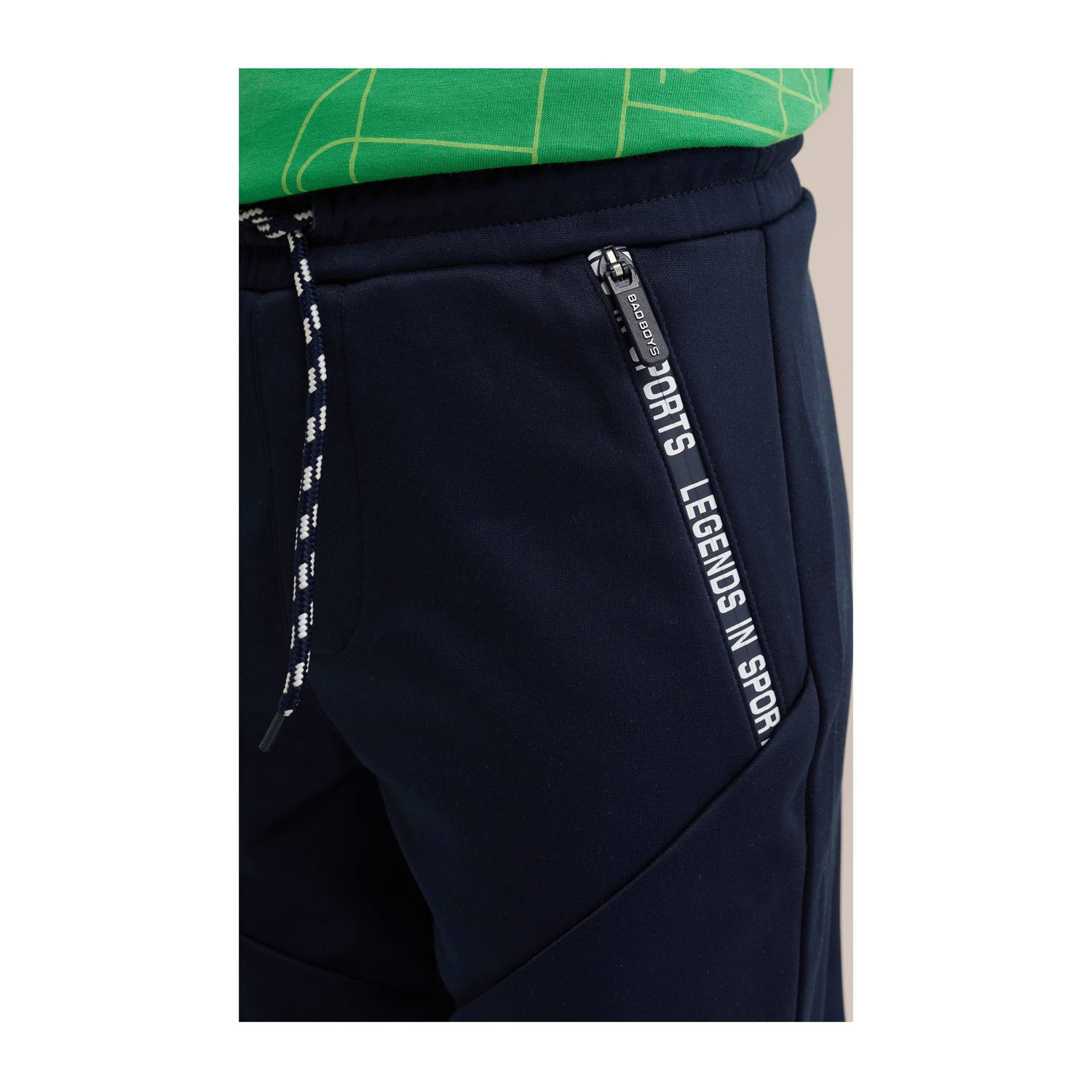 slim joggingbroek blauw