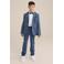 WE Fashion colbert donkerblauw melange