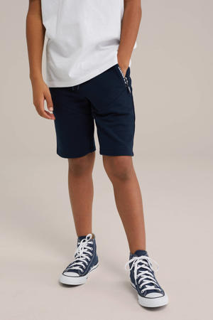 sweatshort donkerblauw