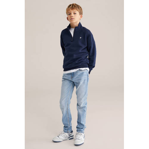 WE Fashion Blue Ridge regular fit jeans lichtblauw afbeelding