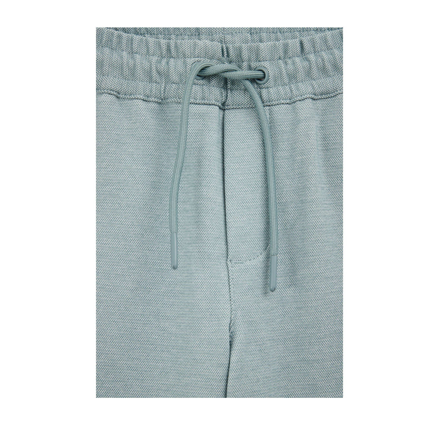 WE Fashion slim casual broek mintgroen