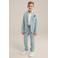 WE Fashion slim casual broek mintgroen