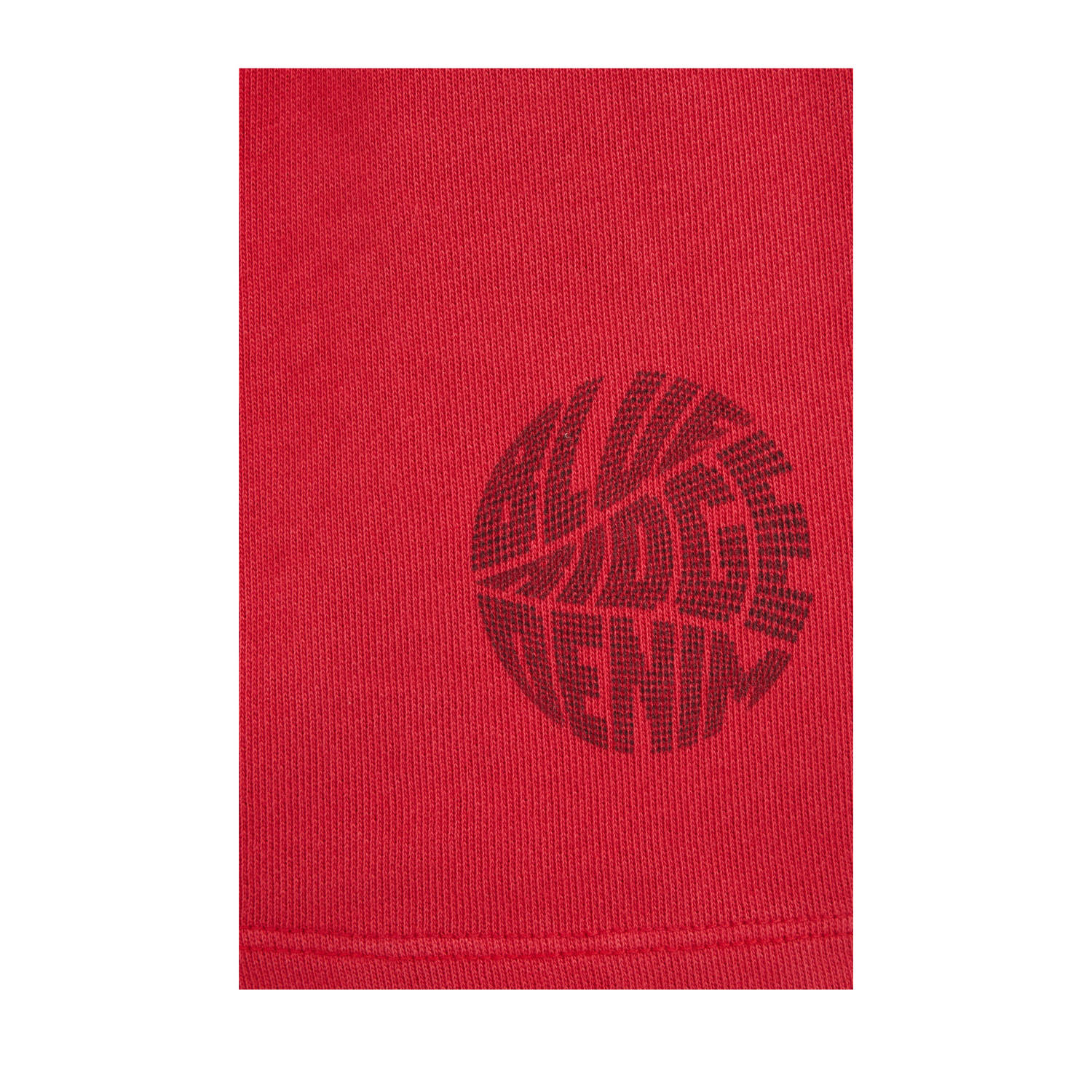 WE Fashion Blue Ridge sweatshort rood