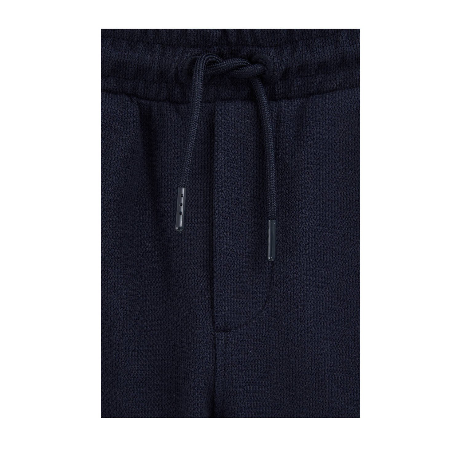 WE Fashion Blue Ridge sweatshort donkerblauw