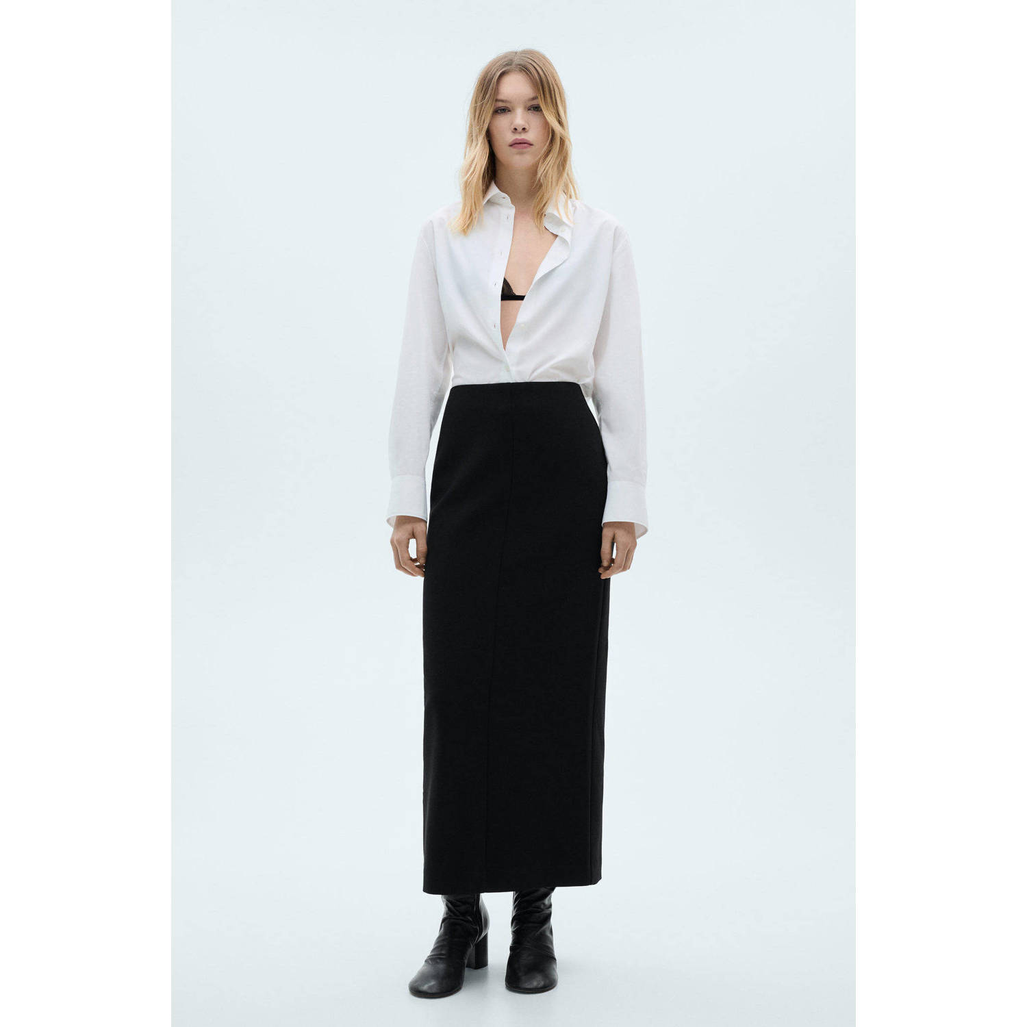 Mango blouse wit