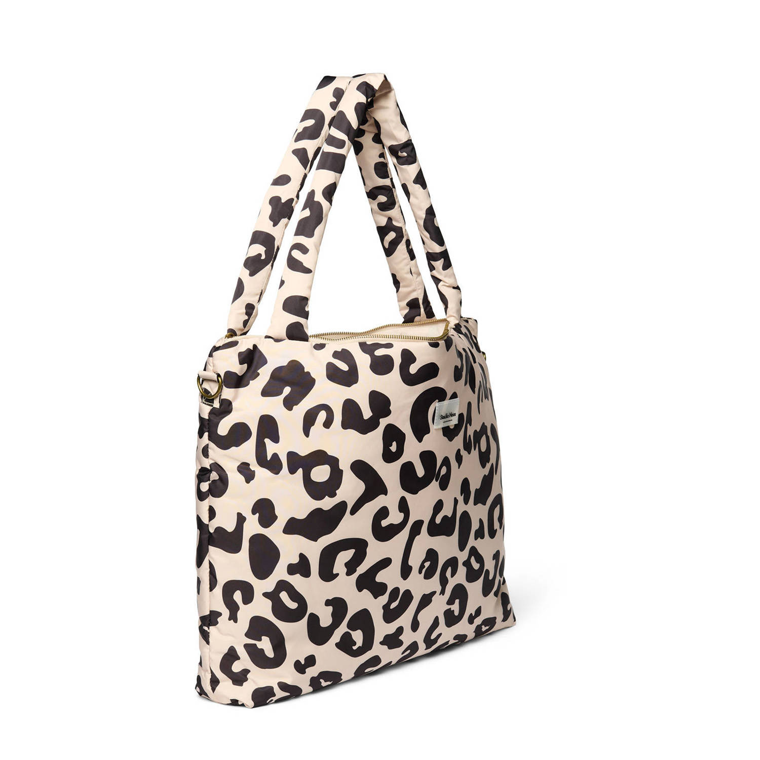Studio Noos luiertas Holy Cow Puffy Diaper Bag ecru
