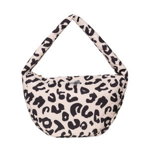 crossbody tas  Holy Cow Puffy ecru/zwart