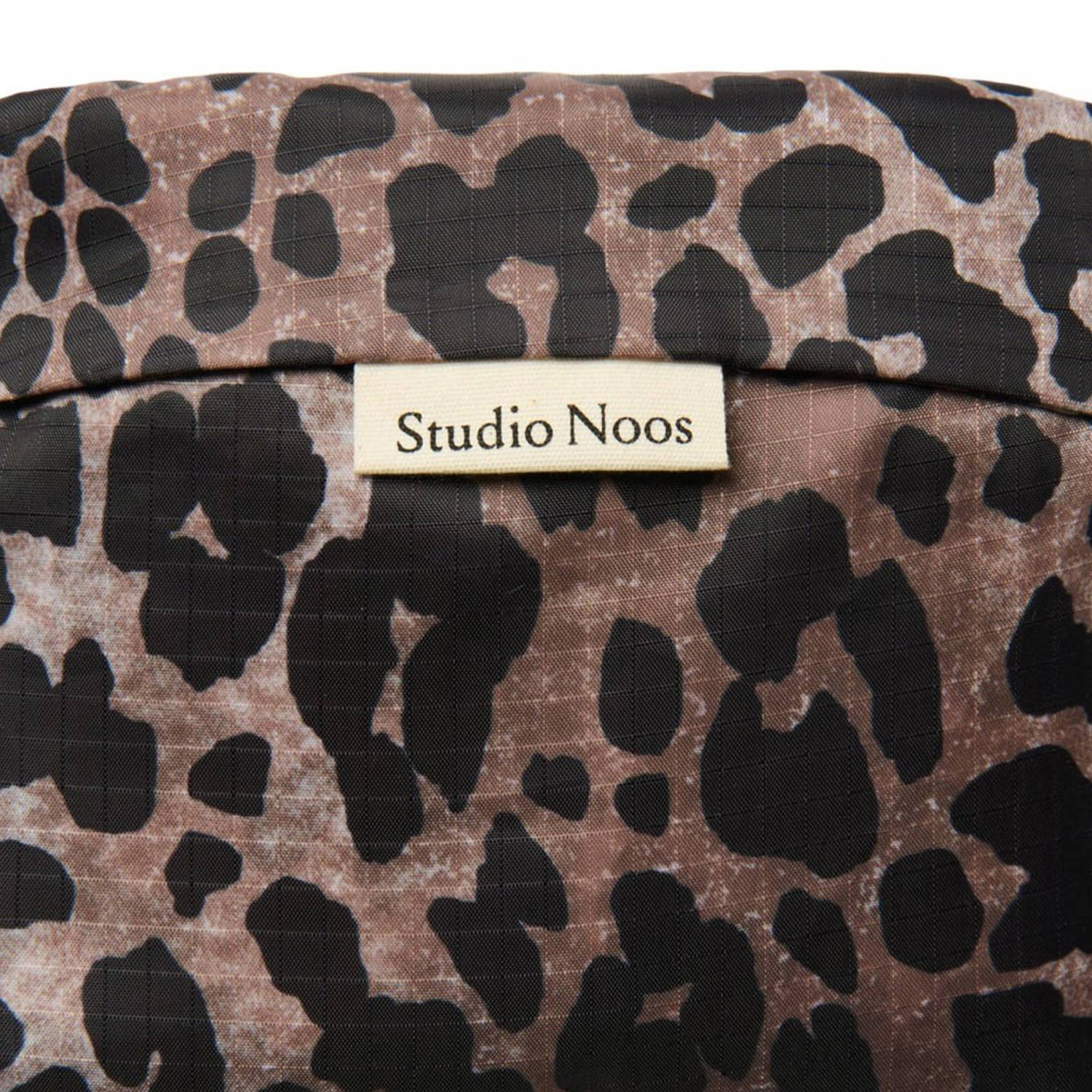 Studio Noos boodschappentas Leopard bruin