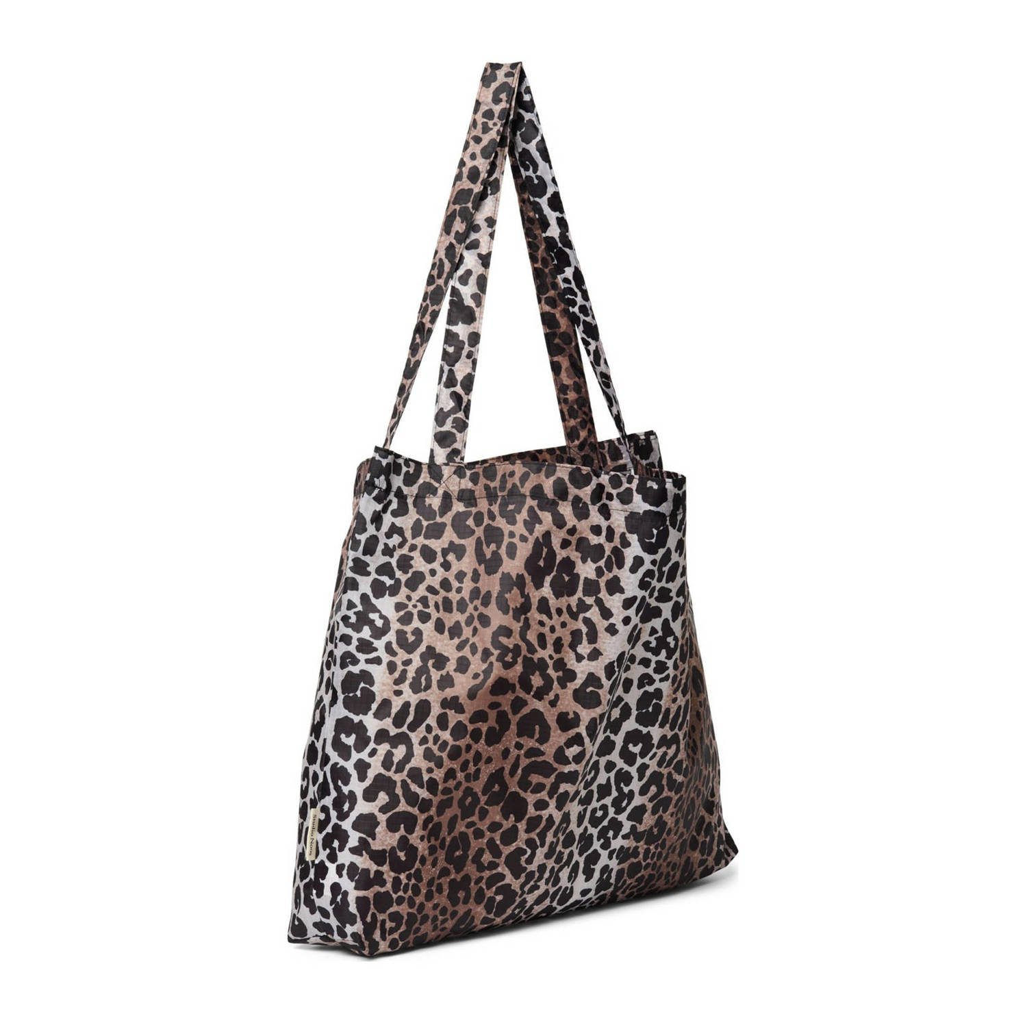Studio Noos boodschappentas Leopard bruin