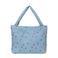 Studio Noos luiertas Denim Hearts Mom Bag lichtblauw
