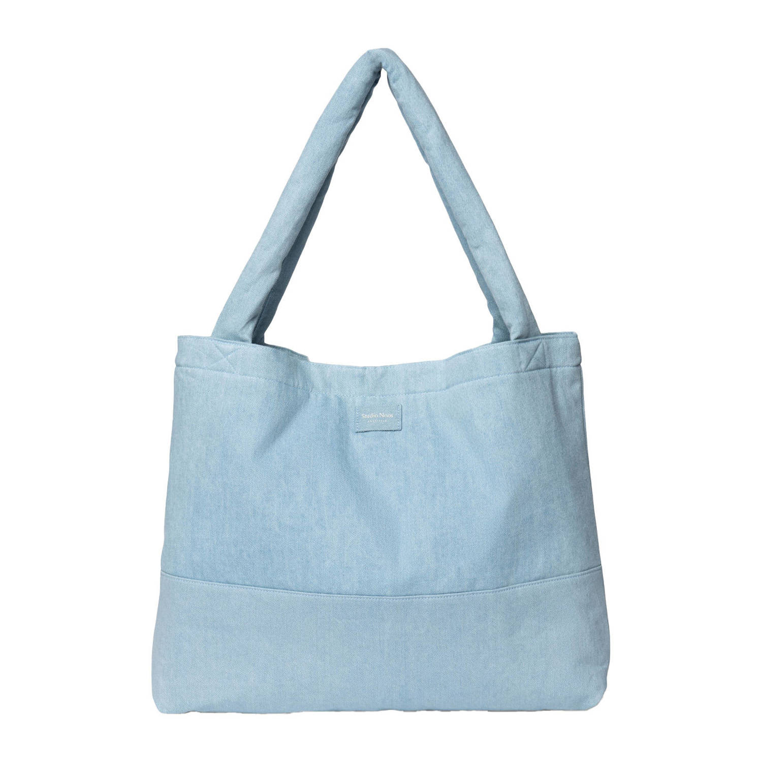 Studio Noos denim luiertas Denim Solid Mom Bag blauw