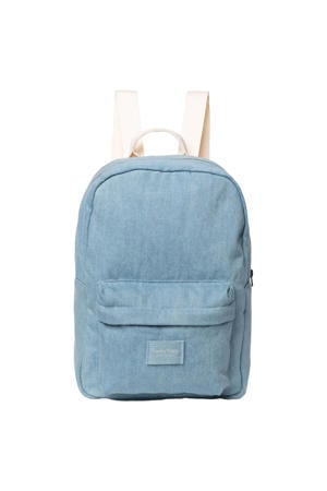 Blue Denim Midi Backpack